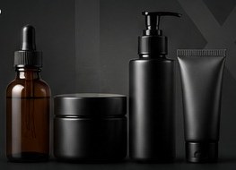 Oil, cream and lotion bottles